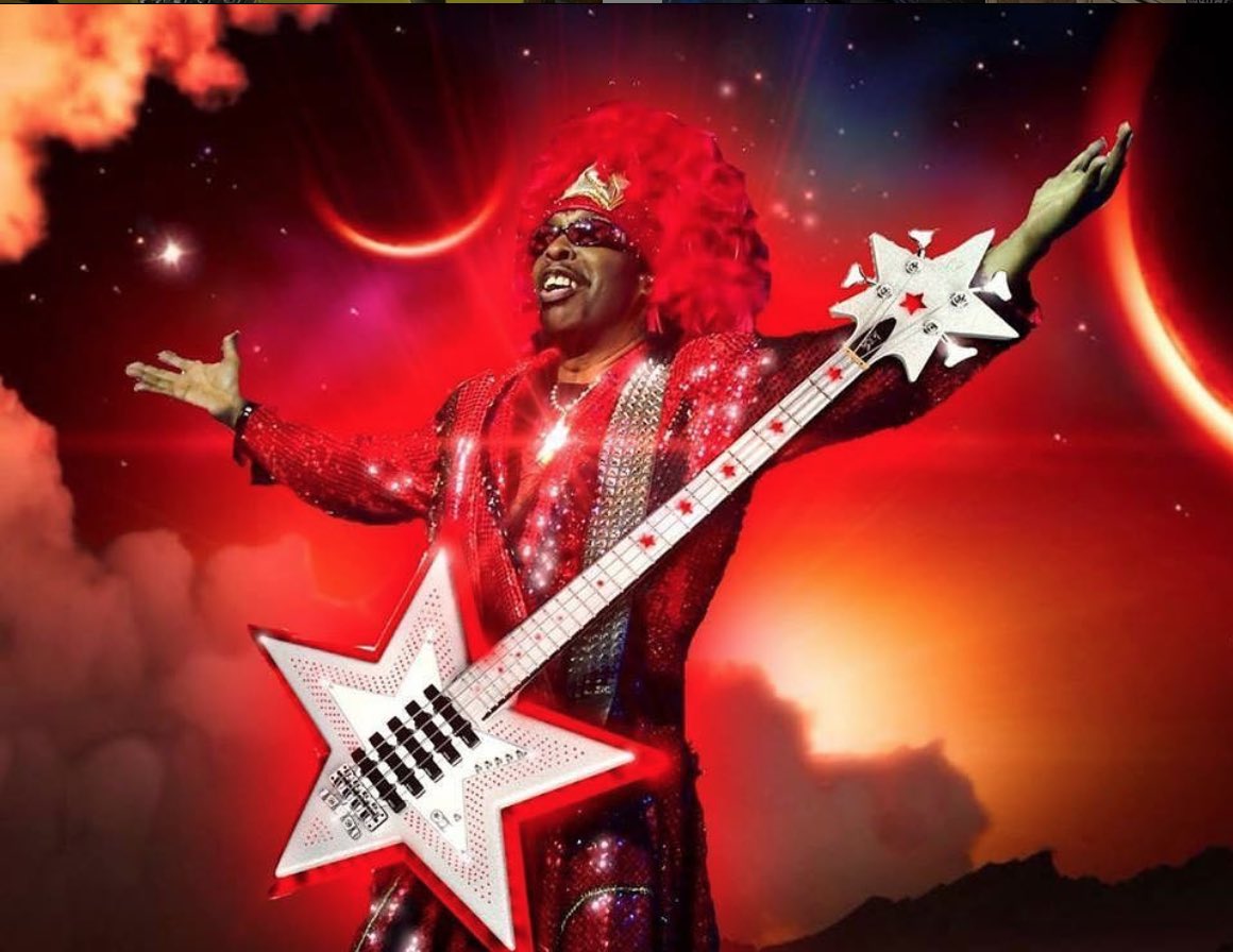 Happy 68th Birthday to one of the forefathers of funk, William \"Bootsy\" Collins! 