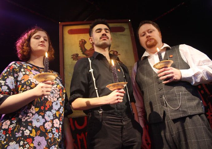 LndnHorrorFest's tweet photo. "With a #History spanning 600 years, the @ORLTheatre has had a fair few characters coming in through its doors and perhaps never really truly leaving."
@IslingtonTrib interview @Kn0ckKn0ckClub on #DocuPlay #LastOrders #LHF2019
https://t.co/FCzG02FM0V
FINAL SHOW TONIGHT 7.45pm https://t.co/LjgyuX6Ido