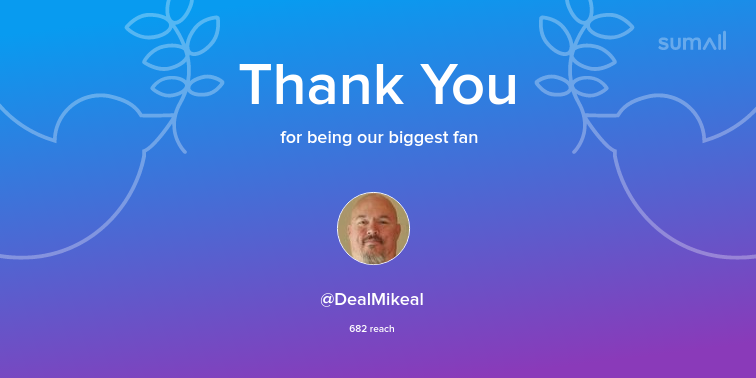 MdmMychele's tweet photo. Our biggest fans this week: DealMikeal. Thank you! via https://t.co/eAyAqf49lh https://t.co/UL6aGc9ZSm