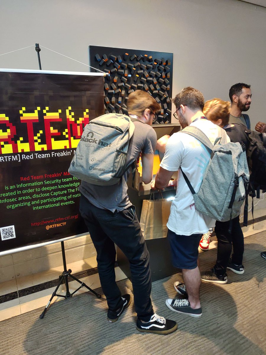 rtfmctf's tweet image. Who wants to try hacking some ATM at #H2HC Hackers to Hackers Conference?
#memories #hacking #hacker #security #nerd #geek #security #hacking #linux #opensource #linuxfan #debian #internet #ctf #atm #pentesting #redteam #blueteam #H2HC2019 #exploit #0day #Banking