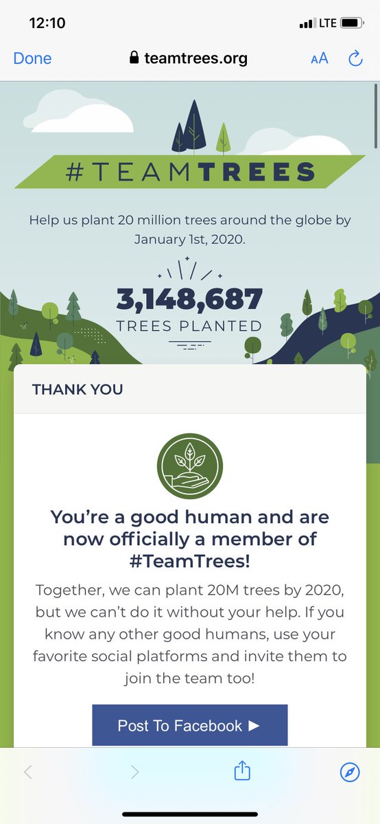 Gucciibabes's tweet photo. @YouTube Two trees isn’t much but as a broke teenager it’s what I can give! ❤️ https://t.co/4pagbUbW1p