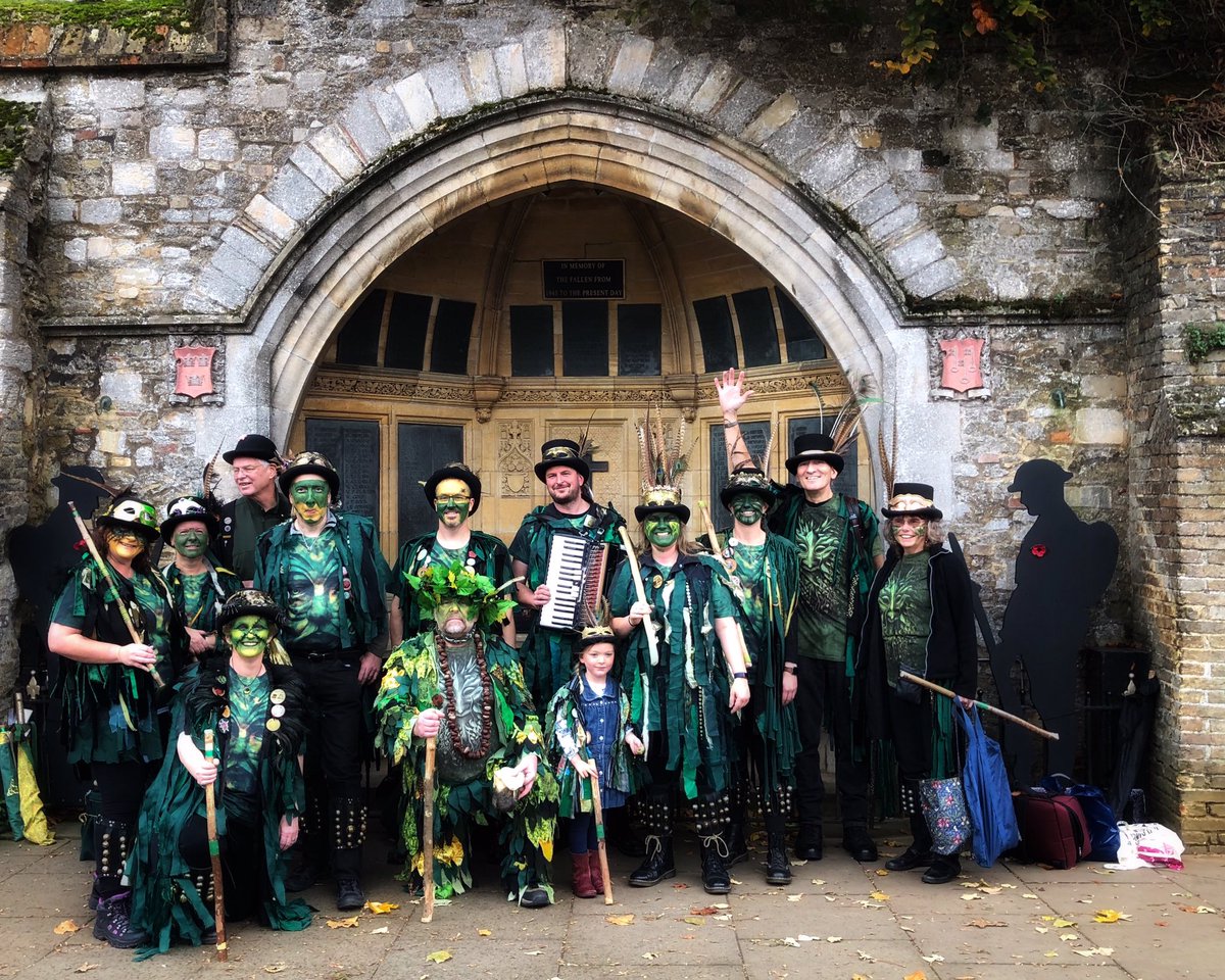 A spooky yet moist Halloween dance around Ely today.