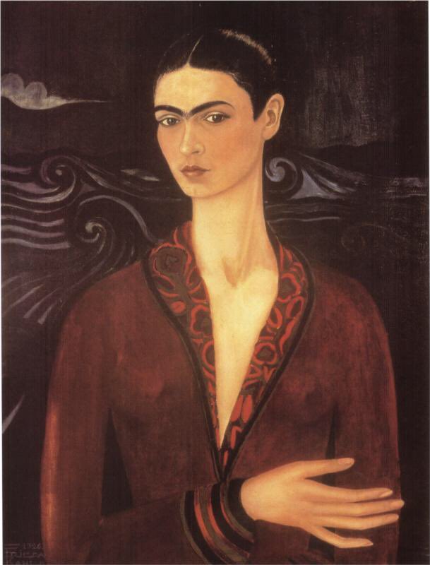 Jisung as Self Portrait in a Velvet Dress, 1926