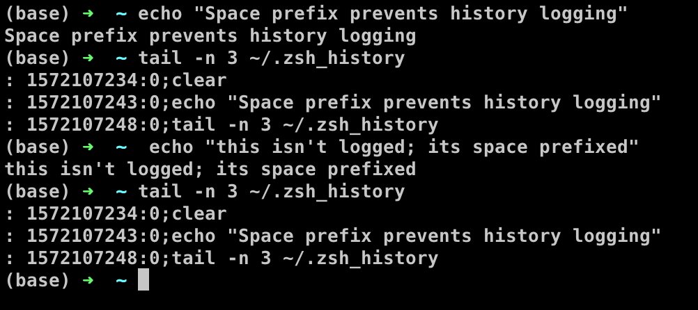 command line session demonstration of this using tail
