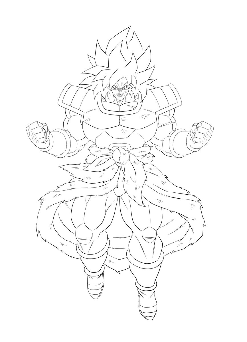 200以上 塗り絵 ドラゴンボール ブロリー 182834-ドラゴンボール 超 ブロリー 塗り絵