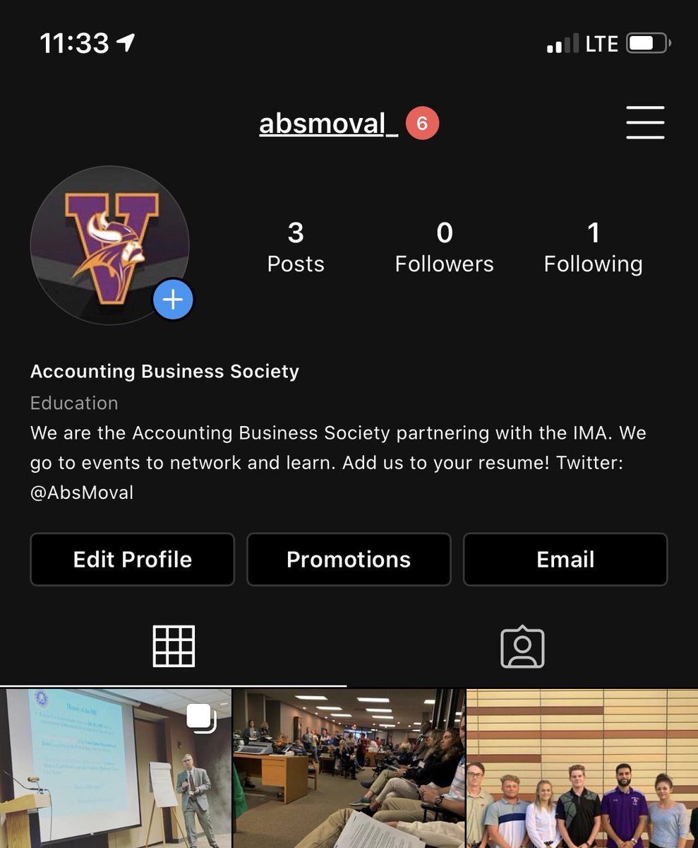 Go follow us on Instagram! We will be posting pictures of our IMA events!!