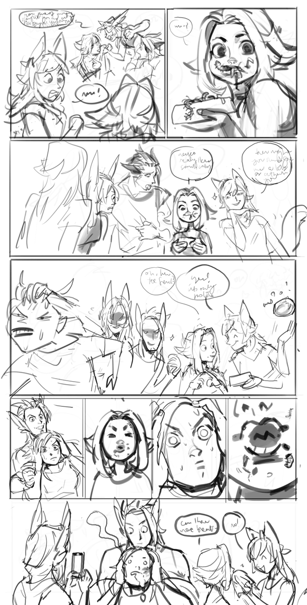 something something about star guardian MF and her team of furries, WIP 