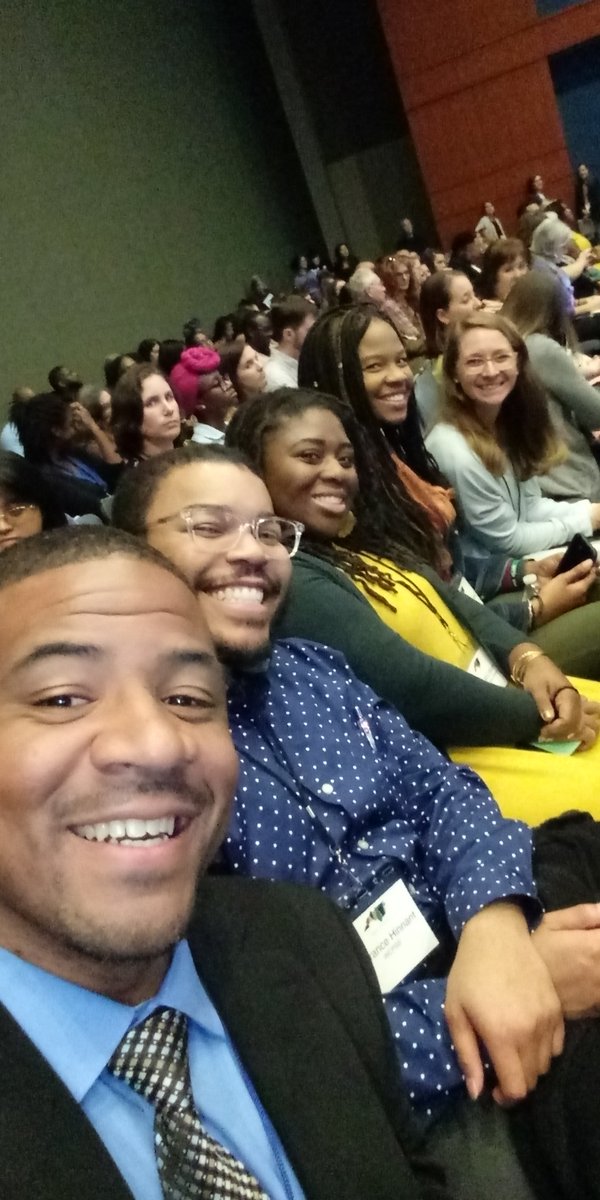 Me and my @WCPSS warriors/family/colleagues at #ColorOfEducation. Shout out to @tjhinnant @MsMcCollumAP @KristinKSmall @wcmsAPpeoples and the work they do to ensure equity, diversity, and inclusion is at the forefront of their work.