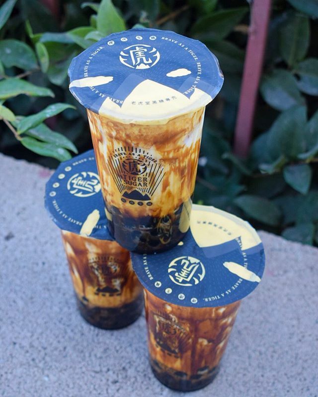 If you’re a fan of Black Sugar Boba Milk you have to check the OG creators @tigersugarsocal who are officially opening their first CA location in Rowland Heights TODAY 10/26 12pm-6pm!
Known for having the golden ratio of organic milk, Black Sugar syrup, and their signature b…
