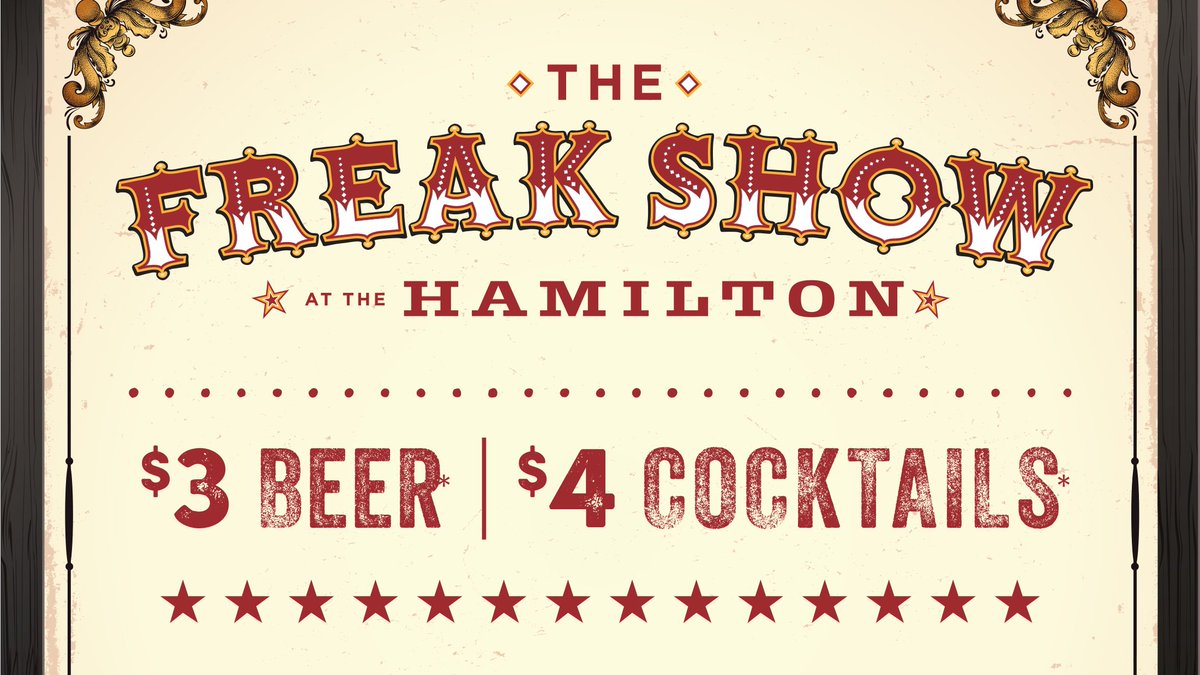 HamiltonKitchn's tweet image. TONIGHT!!! Come out in your costume from 8 p.m. to midnight for the BOOS &amp;amp; BREWS Bar Crawl! $3 Beers &amp;amp; $4 Cocktail specials. LIVE MUSIC with DJ What from 9pm-12am. Best costume at 11pm wins a prize!* (see event info for details).