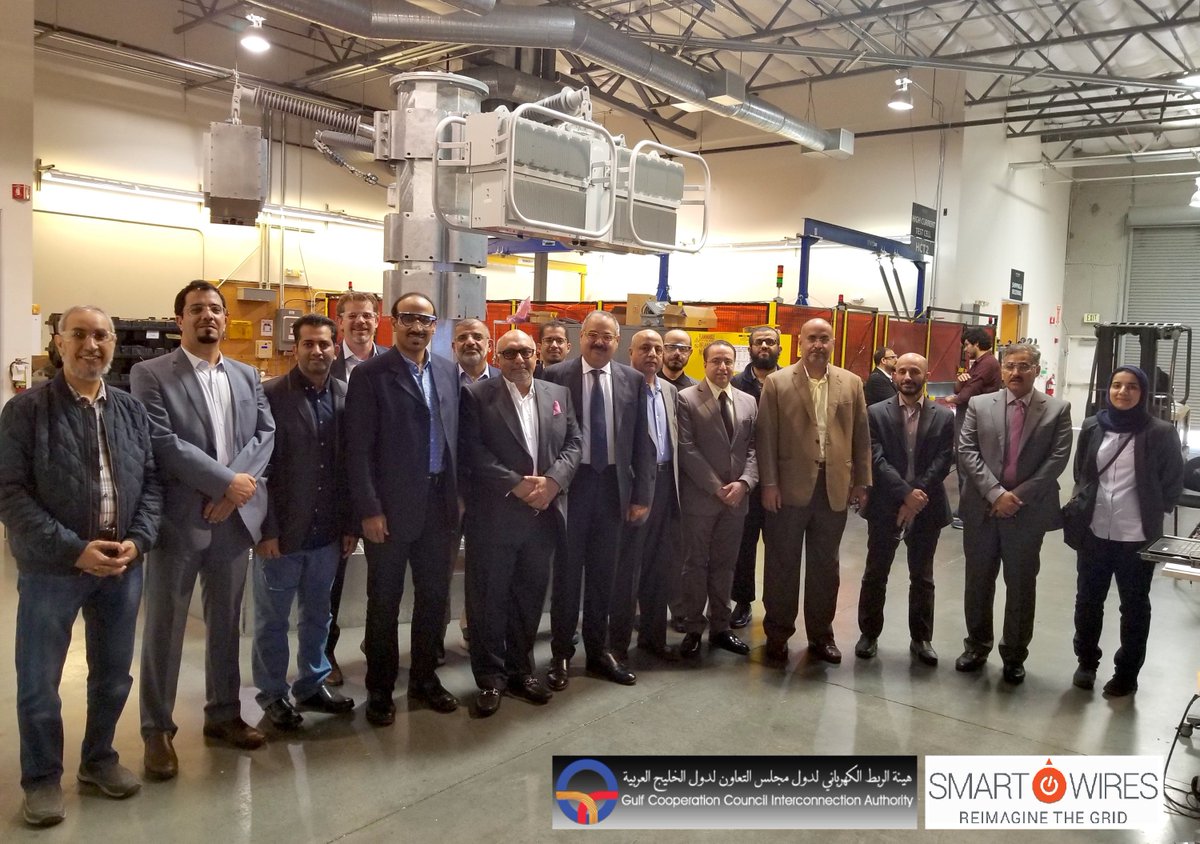 ahmedaliebrahim's tweet image. The #GCC delegation during the Technical visit of to Smart Wires co in San Francisco USA, organized by #GCCIA to exchange experiences regarding renewable integration and innovations and technologies to enable meeting the #Energy_Transition challenges @gccia