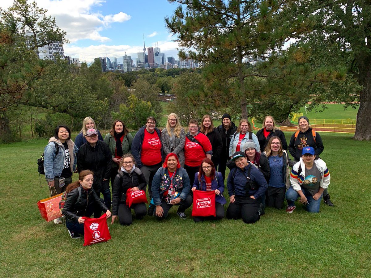 HollsteinTravls's tweet photo. @ShaftesburyTV @CJShaftesbury The Creampuffs are a force to be reckoned with. Did we mention how we came together as a fandom and cleaned up Riverdale Park? #MoreCarmilla can literally change the world https://t.co/KsNQRaLM26