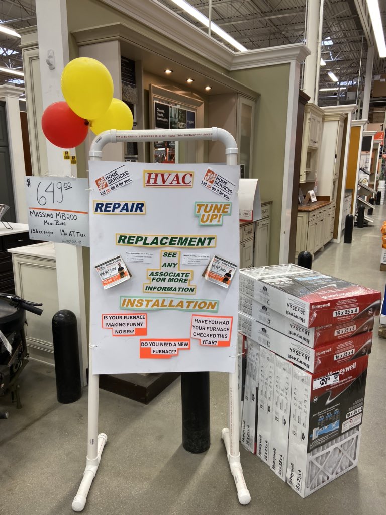 #HVACSaturdays firing up in the Okemos Store!