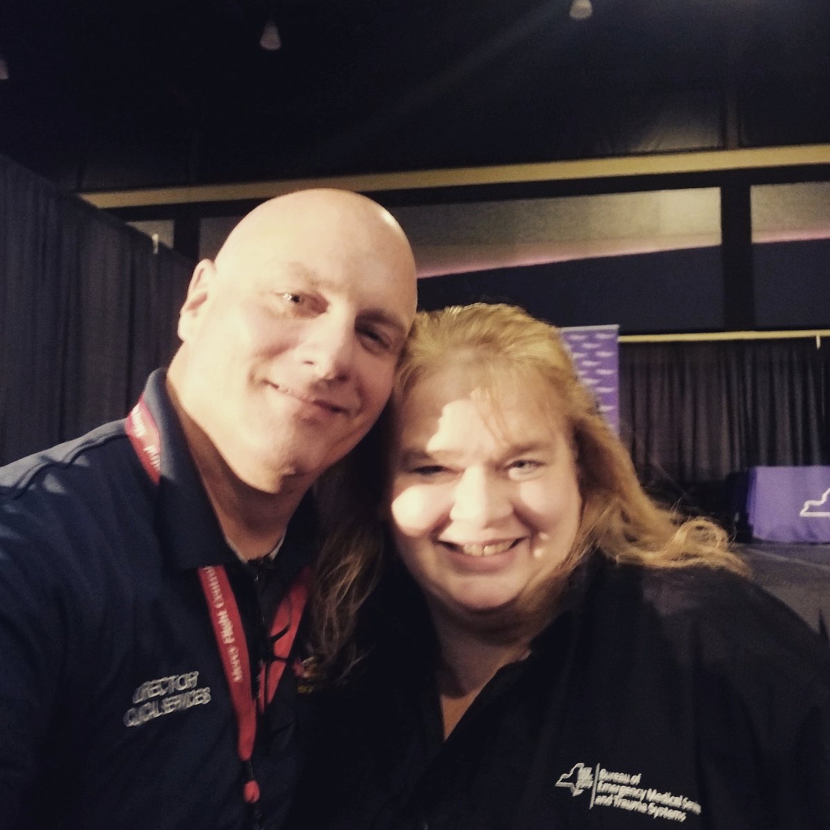 EmpressEMS's tweet photo. Look who @darynbaia from @empressems found @NYSVitalSigns! #SelfieWithVal #VitalSignsConference #NYSVitalSigns https://t.co/gX5BZh1Jzh
