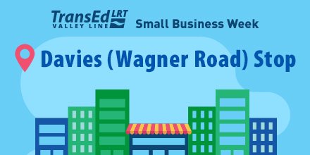 yegvalleyLRT's tweet image. During #SmallBusinessWeek check out the businesses along the #ValleyLineLRT project. In Davies (on Wagner Road) visit John&apos;s Sandblasting or Mr. Plywood #SWByeg #YegLRT
