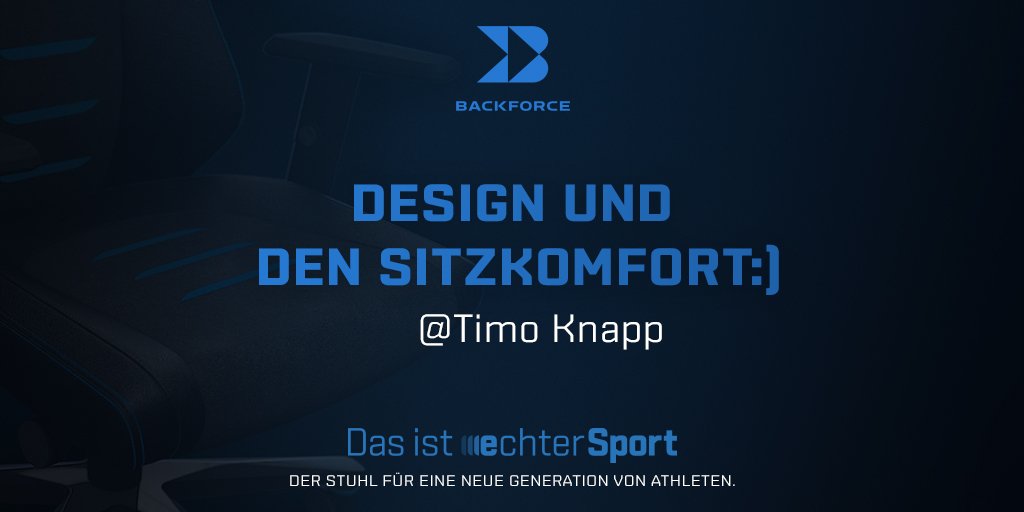 Backforce_gg's tweet image. Wir haben euch gefragt was ihr am Backforce liebt. Klare Sache oder?

#backforce #design #gamingchair #gamingsetup #echtersport #gamingstuhl
