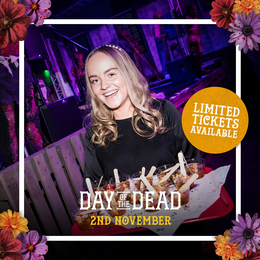 Fear is our speciality... however we do offer Food &amp; Drink also! There will be plenty available at our Grand Finale Party on the 2nd of November! 🍻🍗

Find out more about our Grand Finale Party at:
💀 farmaggedon.co.uk/day-of-the-dea… 💀
⚠️ MUST BE 18 TO ATTEND ⚠️