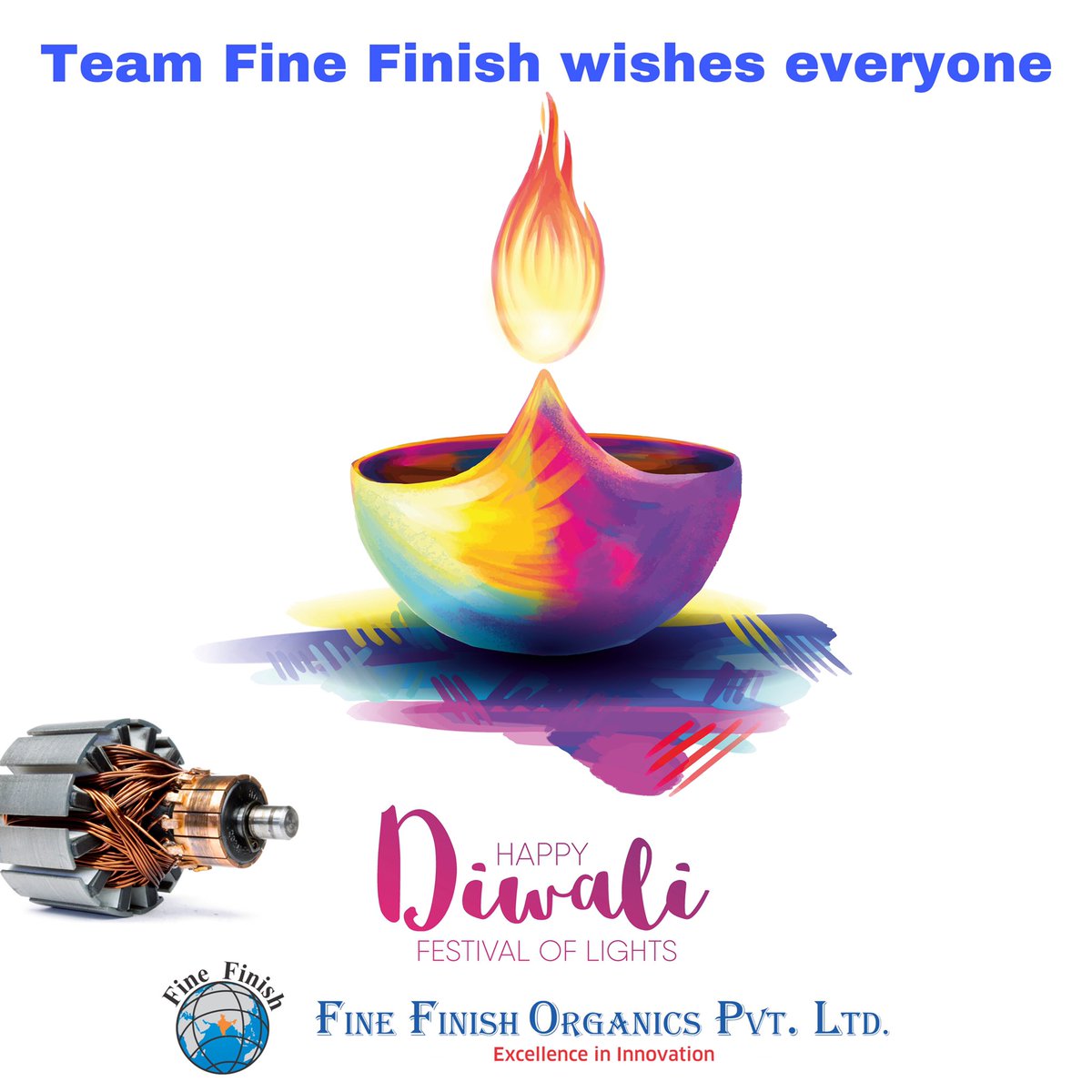 Wish you and all your loved ones a very Happy Diwali! ✨💥🥳