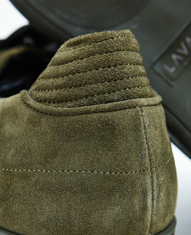 Low tops with a quilted heel tab #Details #Lavati