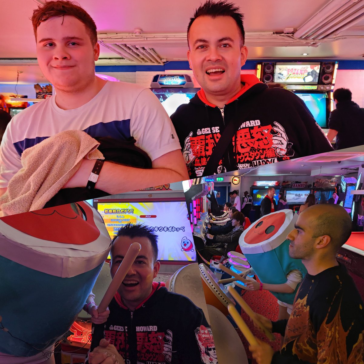 It's only DonChan from #MarioKart going large featuring @nekomachines as drum thing and @LMA05AM as stunt coordinator