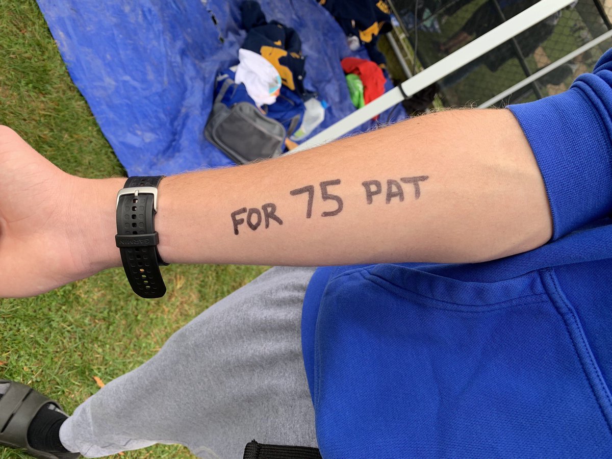 ToddGibneyPSU's tweet photo. KDXC ran extra hard for @Pmaloney65M today. Hang tough, brother. We are thinking of you. @KDRamsFootball @KDHS_Athletics https://t.co/v3pY1s4syi