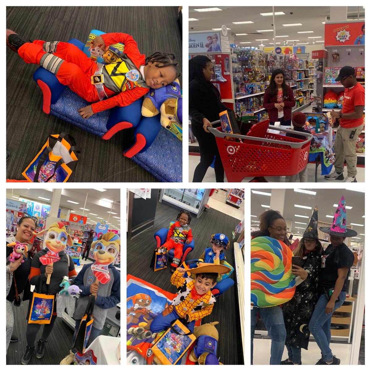 Idk who had more fun, the team or the guest 🤔. Either way we had a successful event and the kids enjoyed themselves lol. #TargetFun #2840 #pawpatrol 🎯