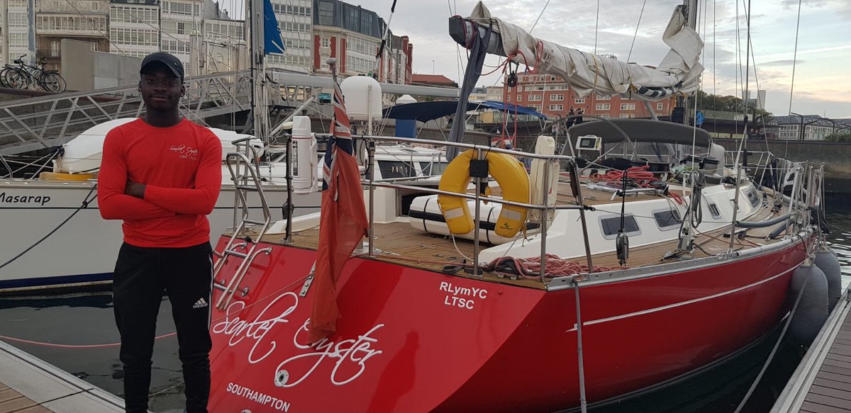 ScaramoucheST's tweet photo. Very important milestone in our project. Proud of Seun who has got the opportunity to race on Scarlet Oyster in the ARC👍 https://t.co/WjM0btb8eZ