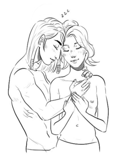 Wanted to post some old #pharmercy while I was working on wips!!! My lovely gf got me into pharmercy a couple years ago and it was so healing to have such a mainstream wlw ship ????