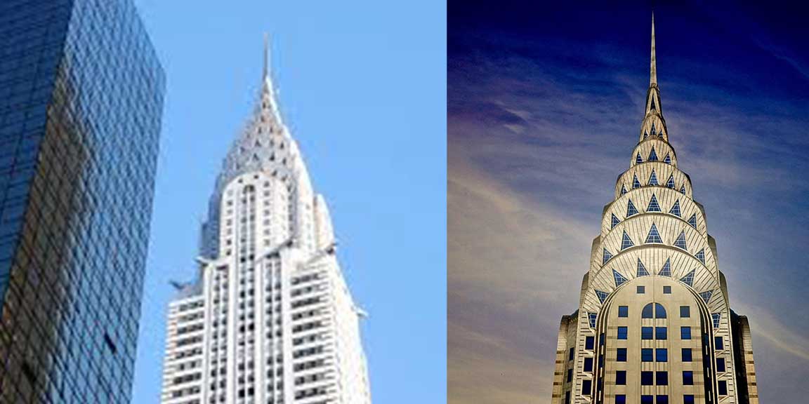 #NewYork’s #ChryslerBuilding may be the most famous example of #ArtDeco style. Completed in 1930, it held the title of the world’s tallest building for a proud 11 months before it was eclipsed by the #EmpireStateBuilding.