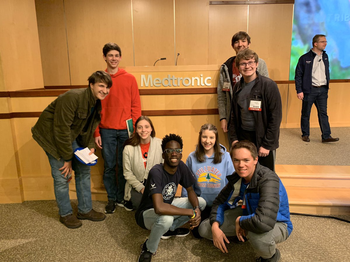 We are at the Medtronic Jumpstart event! Learning lots! #omgrobots #frc2508