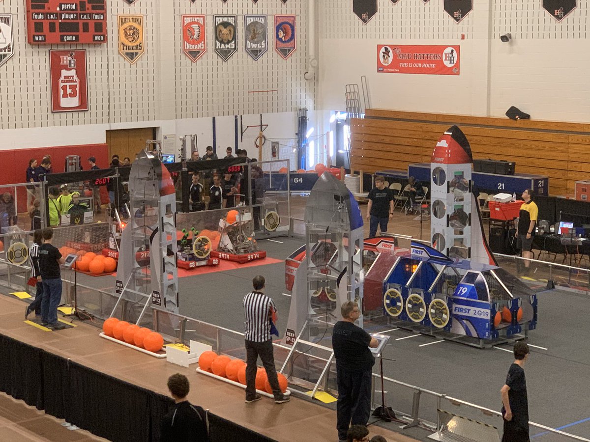 Wtrobotics6808's tweet photo. @Wtrobotics6808 at preseason match at Hatboro Horsham H.S. https://t.co/kQPReeNcFK
