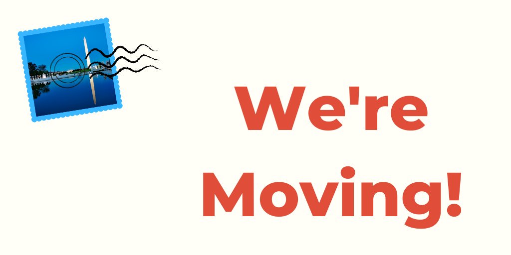 It's official! To accommodate our growing team we're moving to a new office in Downtown Washington, D.C.: hubs.ly/H0lqX1-0
