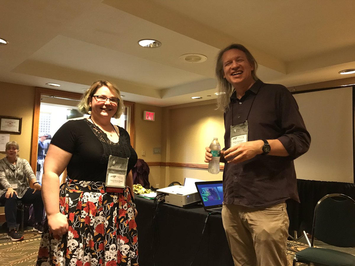 AmandaRomjueEDU's tweet photo. Learning in Motion Dayna &amp; Nathan #FLANC19 https://t.co/u1Rv03t5KC