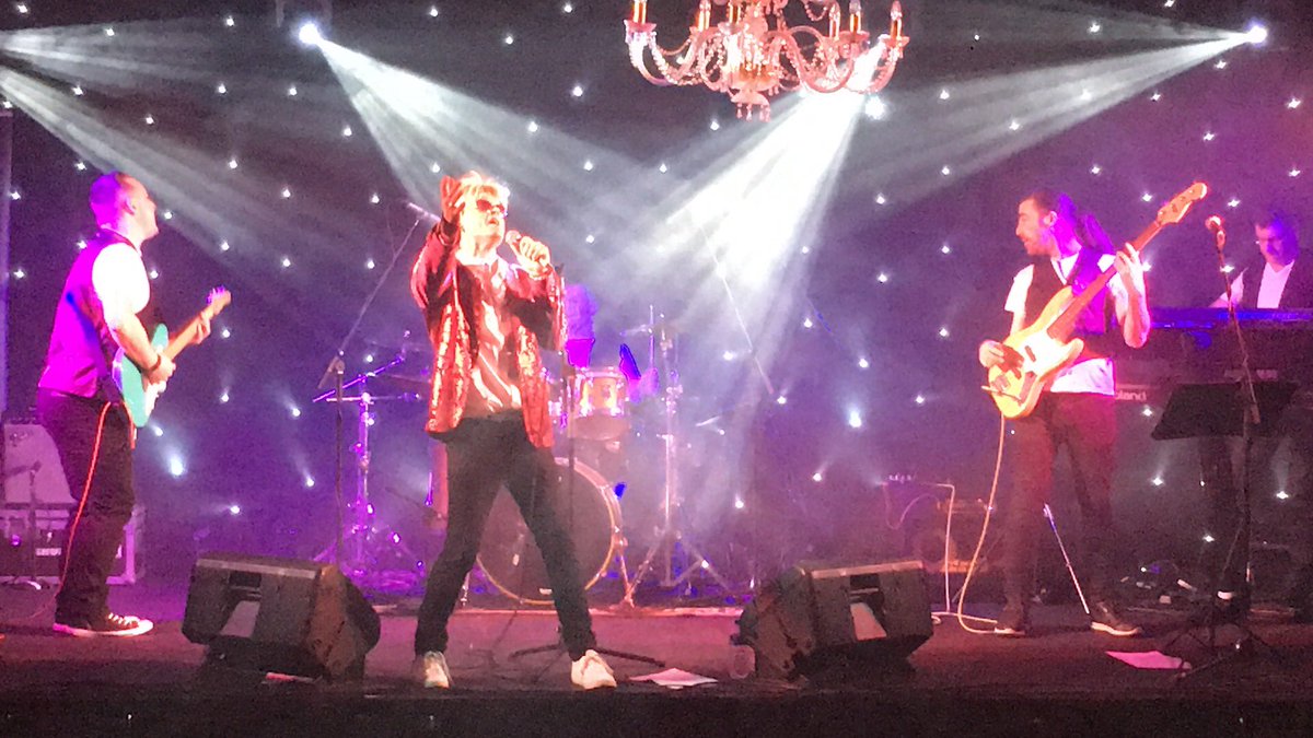Wow!!! Off to a HUGE start at Tribstock with Forever Young Rod Stewart Tribute!

Up next: Zooropa (U2 Tribute), followed by The Ultimate Police (The Police Tribute) and Qween (Queen Tribute) #carlow #tribstock #rodstewart