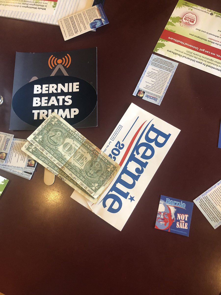 RedBeretsM4All's tweet image. We are at the Red Elm Cafe in Tacoma Wa and we are calling this new community/events group for Bernie, #BernForce!!🔥

Four of us showed up today and we will be meeting twice monthly 11am on Sunday! Same place! We have 5 events for Bernie on the calendar!❤️

#BadAssWomen4Bernie