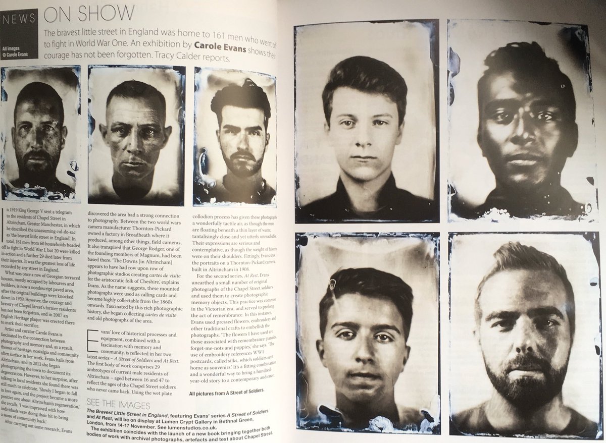 _caroleevans_'s tweet image. So chuffed to be featured in the latest issue of @BWPMag in the run up to my exhibition @LumenLondon, opening on 14 Nov.