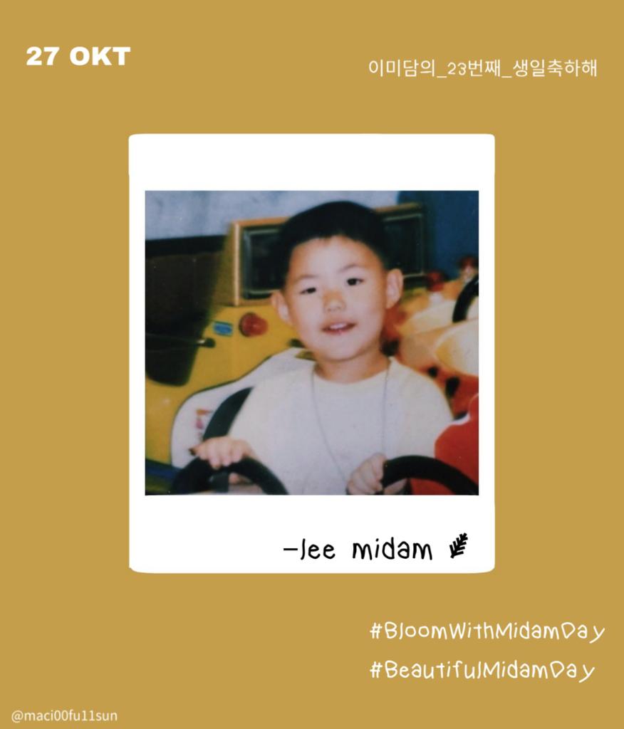 iliosun's tweet photo. Happy birthday midam-oppa!

#BloomWithMidamDay
#BeautifulMidamDay 
#이미담의_23번째_생일축하해 https://t.co/T03ei71ikp