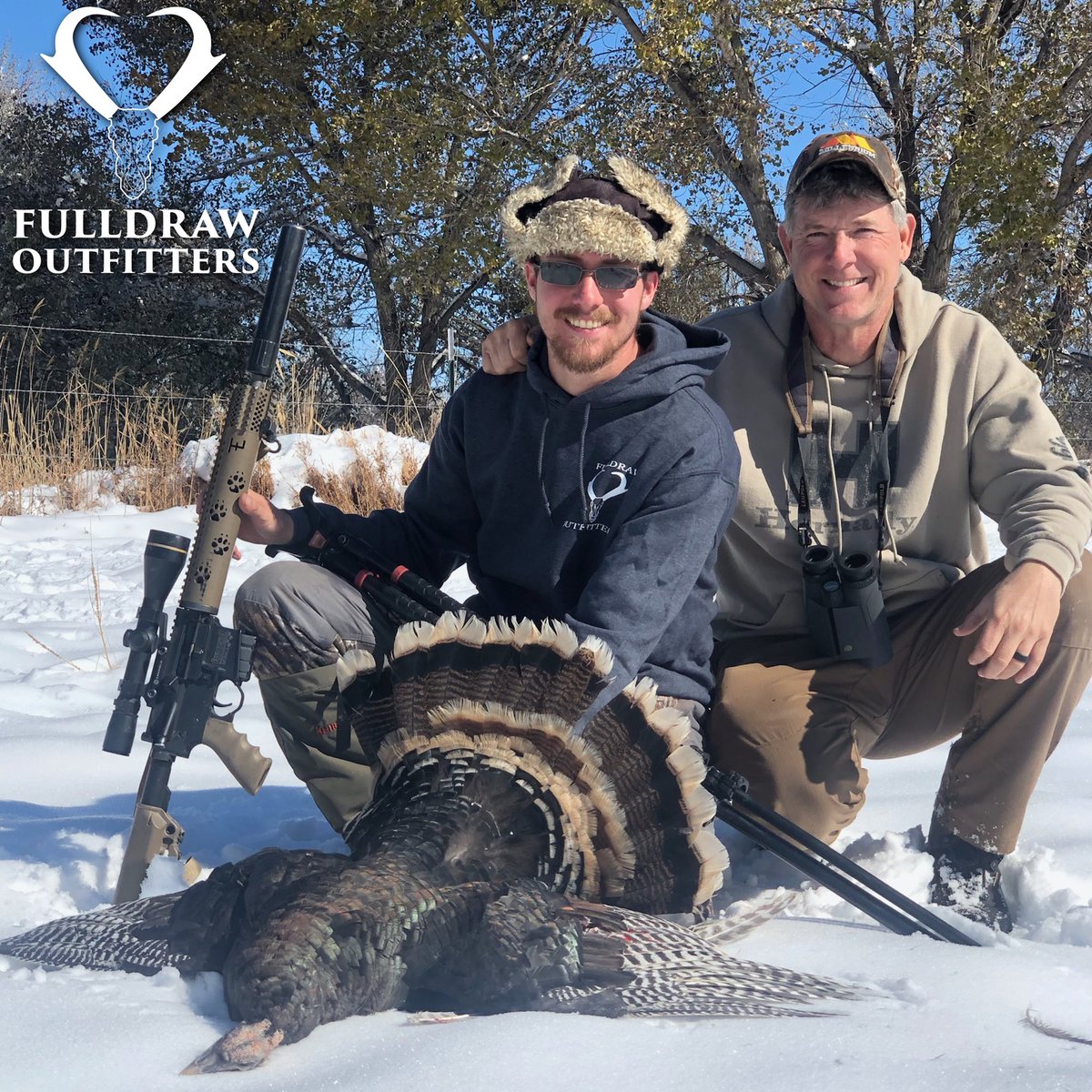 FredEichler's tweet photo. Another one bites the dust! This is how we wrapped up fall turkey in Colorado yesterday, with Jeb and the Rock River! ๐
#everythingeichler #fulldrawoutfitters #fallturkey #rockriverarms #hornady #leupoldoptics #boghunt #millenniumoutdoors https://t.co/stkluzK2GV
