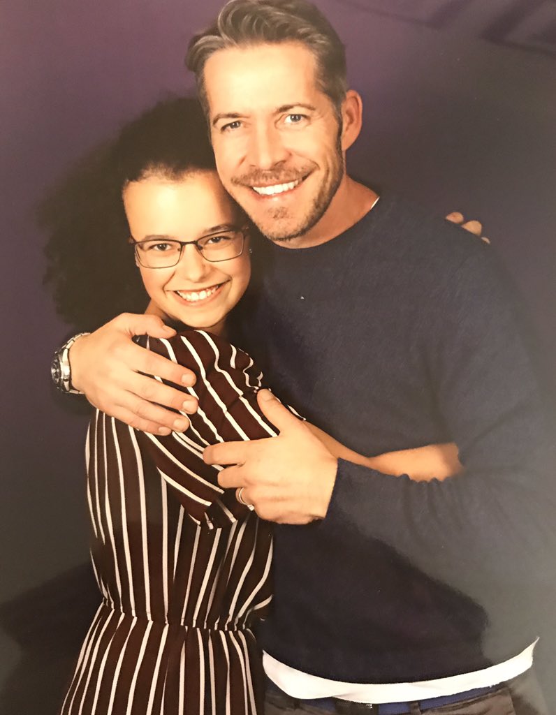 My last photo of the day was with  @sean_m_maguire after five years of the waiting and I love it  He really does give the best hugs (Sorry in advance for all the photos I have with you tomorrow )