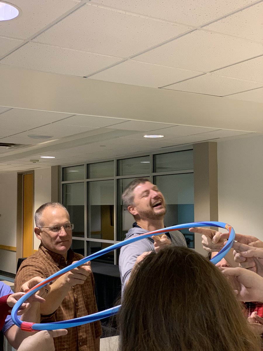 IUEdLeaders's tweet photo. With #HoosierEdD students and @clochmil learning about systems thinking late on a rainy Saturday - we needed some innovative tools - enter the Hoola Hoop as a systems model. @IUSchoolofEd @CPEDEdD @UCEA https://t.co/pz2EhIEShg