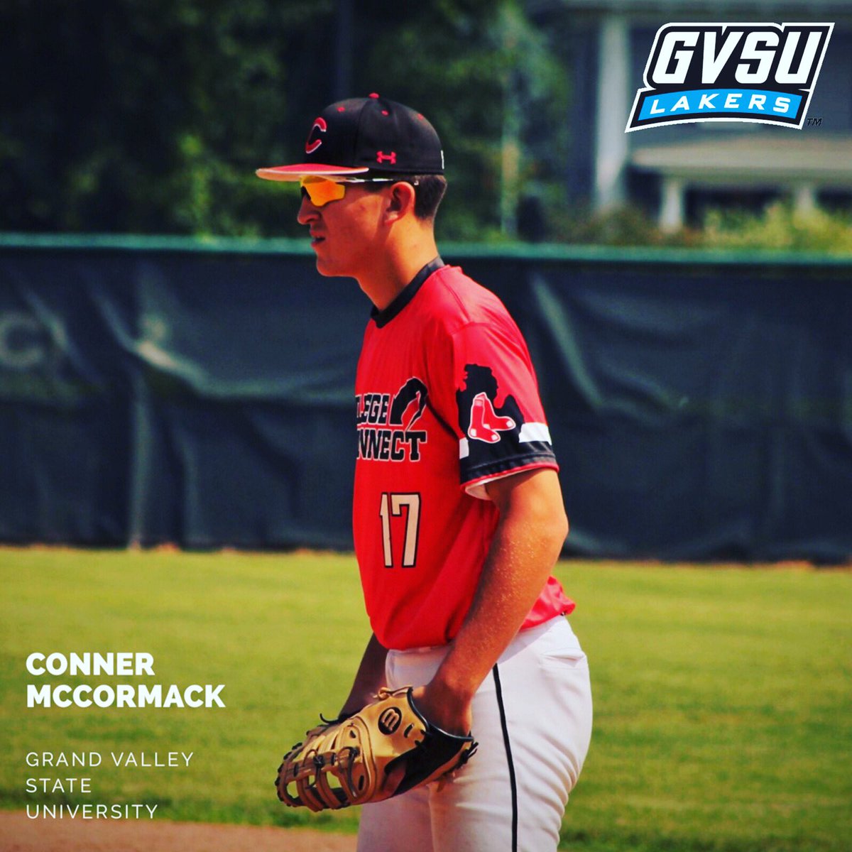 Huge congrats to current 18u College Connect 1st baseman 20’ Conner McCormack (<a href="/connermack1/">Conner McCormack</a>) on his commitment to <a href="/GVSUBaseball/">GVSU Baseball</a> #CollegeConnect #miredsox #committed