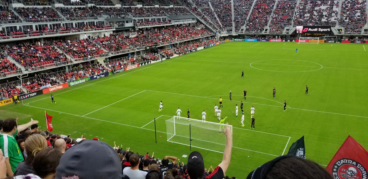 RussRezek's tweet photo. @DistrictUltrasX Last regular season match 2019. https://t.co/UXZuJZv07o
