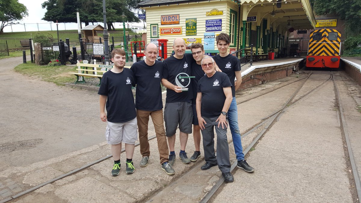 #GreatModelRailwayChallenge #TMRGUK Well done to all teams that participated in the GMRC this year. It was a lot of fun and a very close final which obviously we were deighted and proud to have won. But overall the hobby we love is the winner!