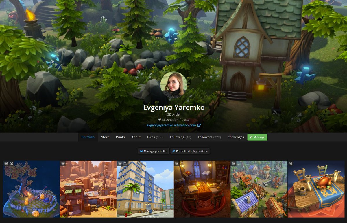 Happy #artstationday! 🎉🥳🎉

Really love this platform, the best place to share your portfolio and to look for great art jobs!😍

artstation.com/evgeniyayaremko