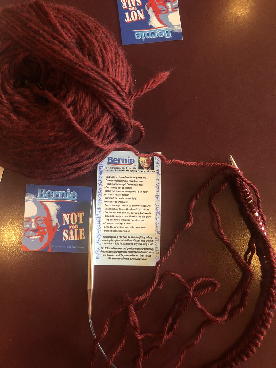 RedBeretsM4All's tweet image. Word. 

A few from the Tacoma #BernForce was out this morning! We are organizing. We have 5 future events on the calendar. We aren’t messing around. 

Bernie’s going to win. 

#RedBeretsMed4All🧶🏩💯