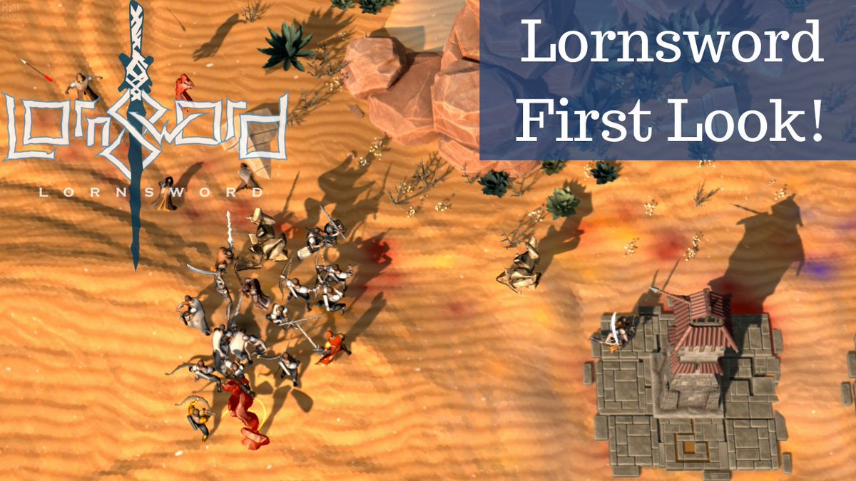 SomeGermanPlays's tweet photo. Have you ever heard of #Lornsword ?! No? Well, time to check it out! It's a #RTS #BaseBuilding game! It reminds me a lot of Pikmen actually! Challenging AI as well! Out now for 
@Xbox &amp;  @PlayStation @lornsword 👉👉👉https://t.co/y6e1D9vPA6 https://t.co/zlPxrgrb4I