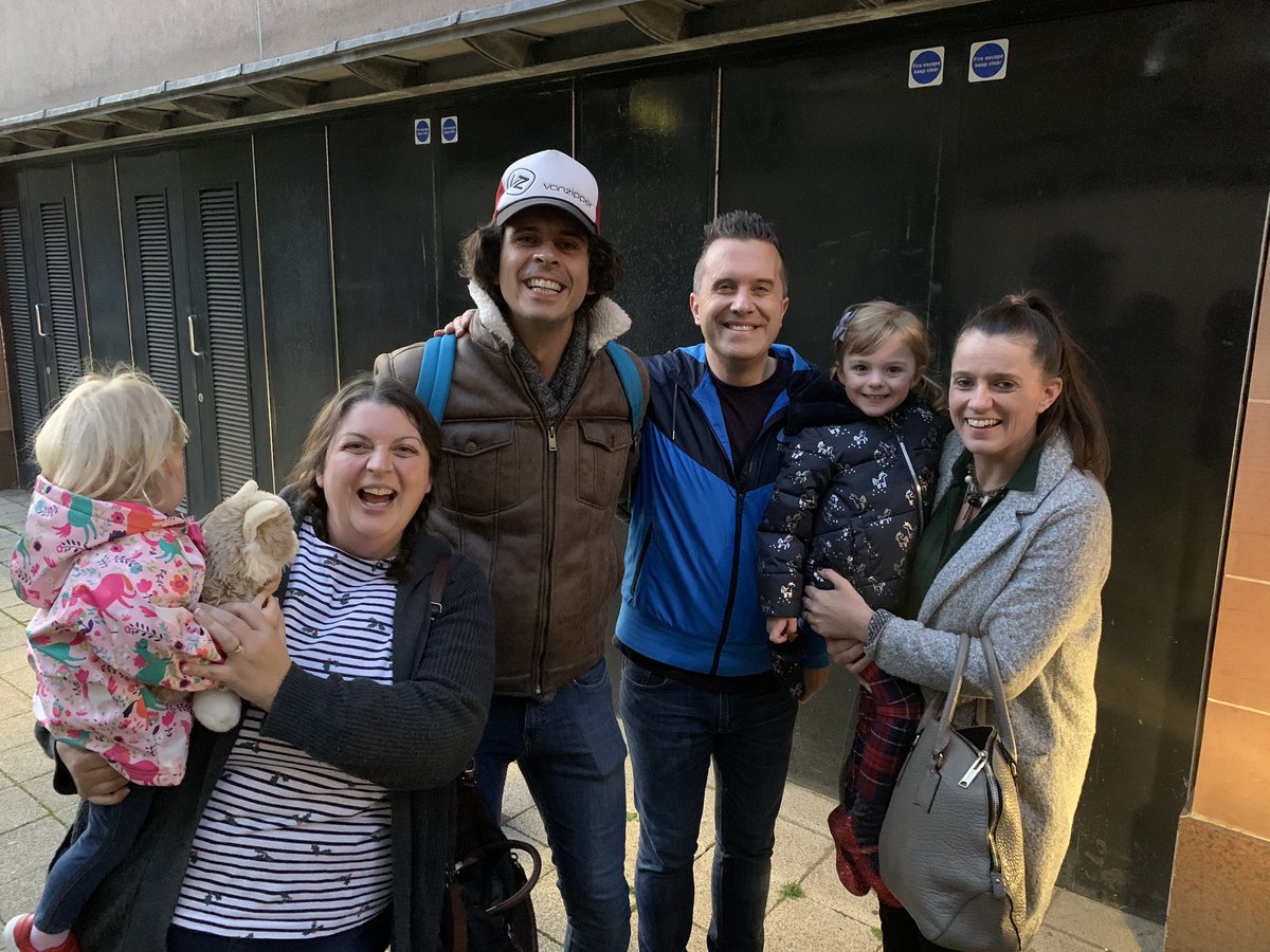 Day totally made meeting <a href="/AndyDayTV/">Andy Day</a> and <a href="/mistermaker/">Mister Maker</a> after the brilliant show today! Thanks for being just as we imagined! <a href="/CBeebiesHQ/">CBeebies Parenting</a>