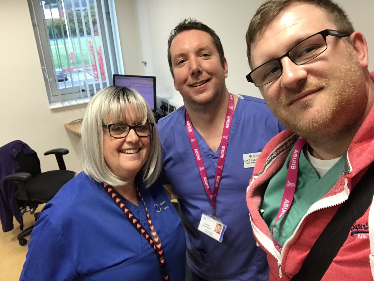 @welsh_lad89 @Lew65 and @GazNursePrac have been at Ysbyty Ystrad Fawr today and seen 58 IBD patient follow-ups. @AneurinBevanUHB @traceypw17 @GemmaCouch1