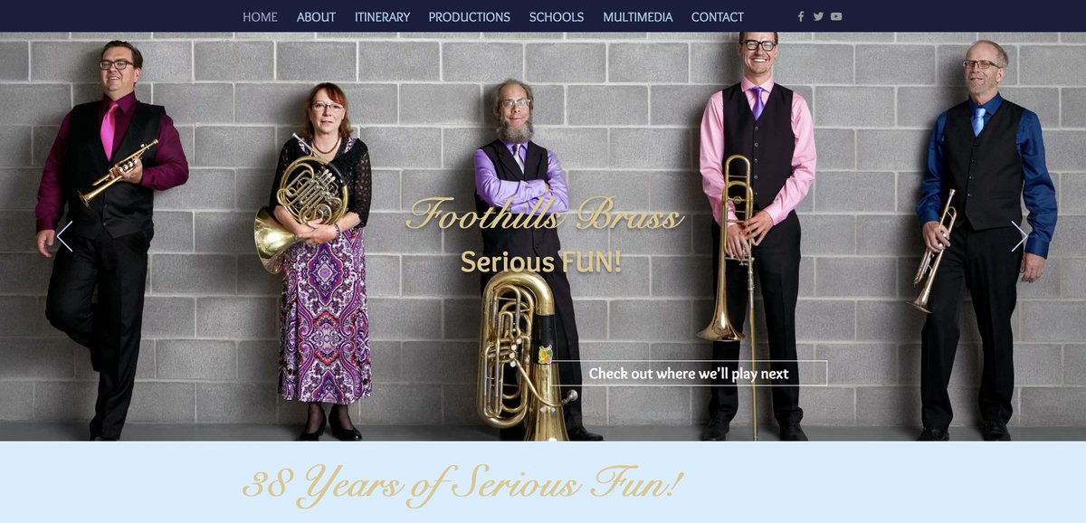Foothills Brass tweet media