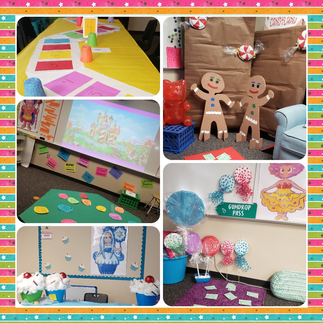 A little late in posting but... Whoever said reviewing for a benchmark can't be fun? When you transform the classroom into Candyland and have AMAZING parents that create spectacular decor, it's a sweet time of learning. 😁 #oisexperience #kidsdeserveit #5thgradefun
